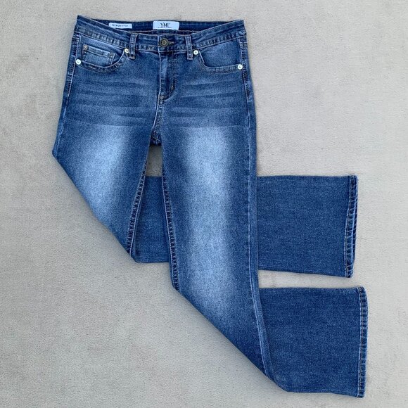 YMI Premium Stitch Boot Cut Mid Rise Jeans Sz29 - Picture 2 of 15